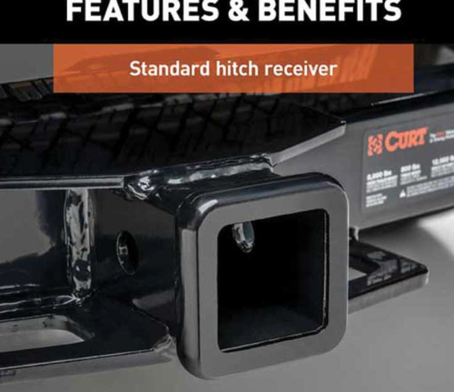 Class III Receiver/Tow Hitch | 2022-2025+ Nissan Pathfinder | 3,500 lb Towing Capacity | 2" Receiver | Bolt-On Fit