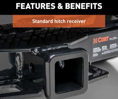 Class IV Receiver/Tow Hitch | 2022-2025 Toyota Tundra (Without Factory Hitch) | 10,000 lb Towing Capacity | 2" Receiver | Heavy-Duty Bolt-On