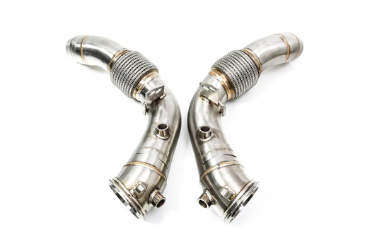 Evolve Catless Turbo Downpipes | BMW F10 M5 | F06/F12/F13 M6 (S63)