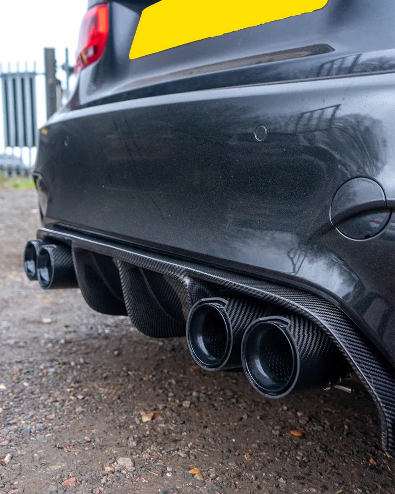 Big Fin V Style Carbon Fiber Rear Diffuser | BMW F80 M3 | F82/F83 M4