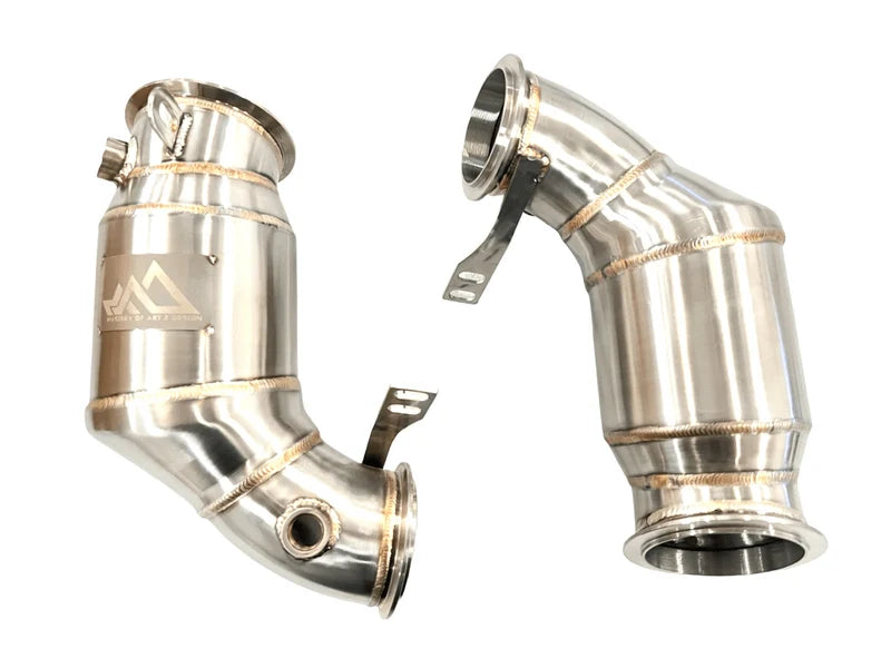 MAD High-Flow Catted Primary Downpipes | BMW F90 M5 | F91/F92/F93 M8