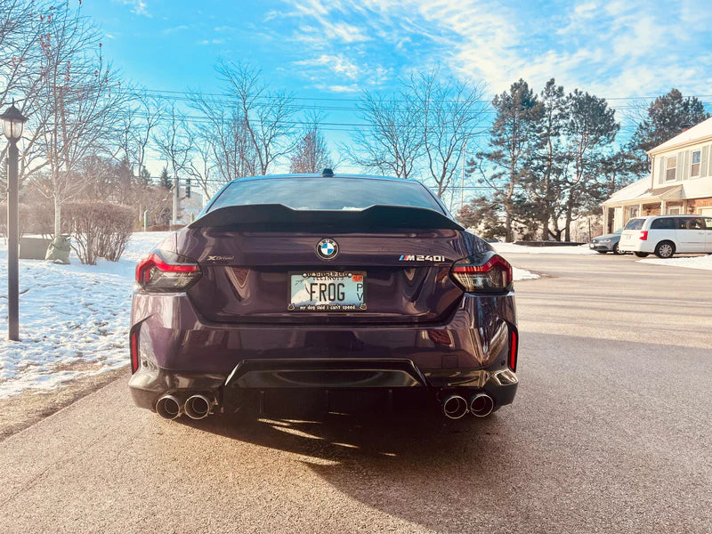 Carbon Fiber M-Performance Style Trunk Spoiler | BMW G87 M2 | G42 2-Series