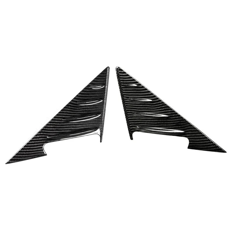 Carbon Fiber Side Mirror Pillar Base Covers | BMW G42 2 Series | G87 M2