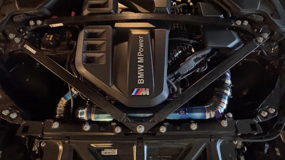S58 G8X Titanium Front Mount Intake | BMW G80 M3 G82/G83 M4 G87 M2