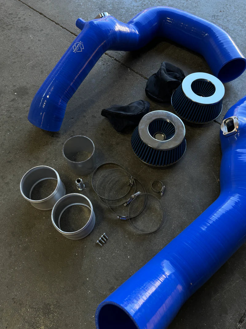 S55 Front Mount Silicone Intakes | BMW F87 M2 Competition | F80 M3 | F82/F83 M4