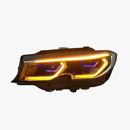 Pre-LCI Laser Style Switchable LED Headlights | BMW 3-Series (G20/G28)