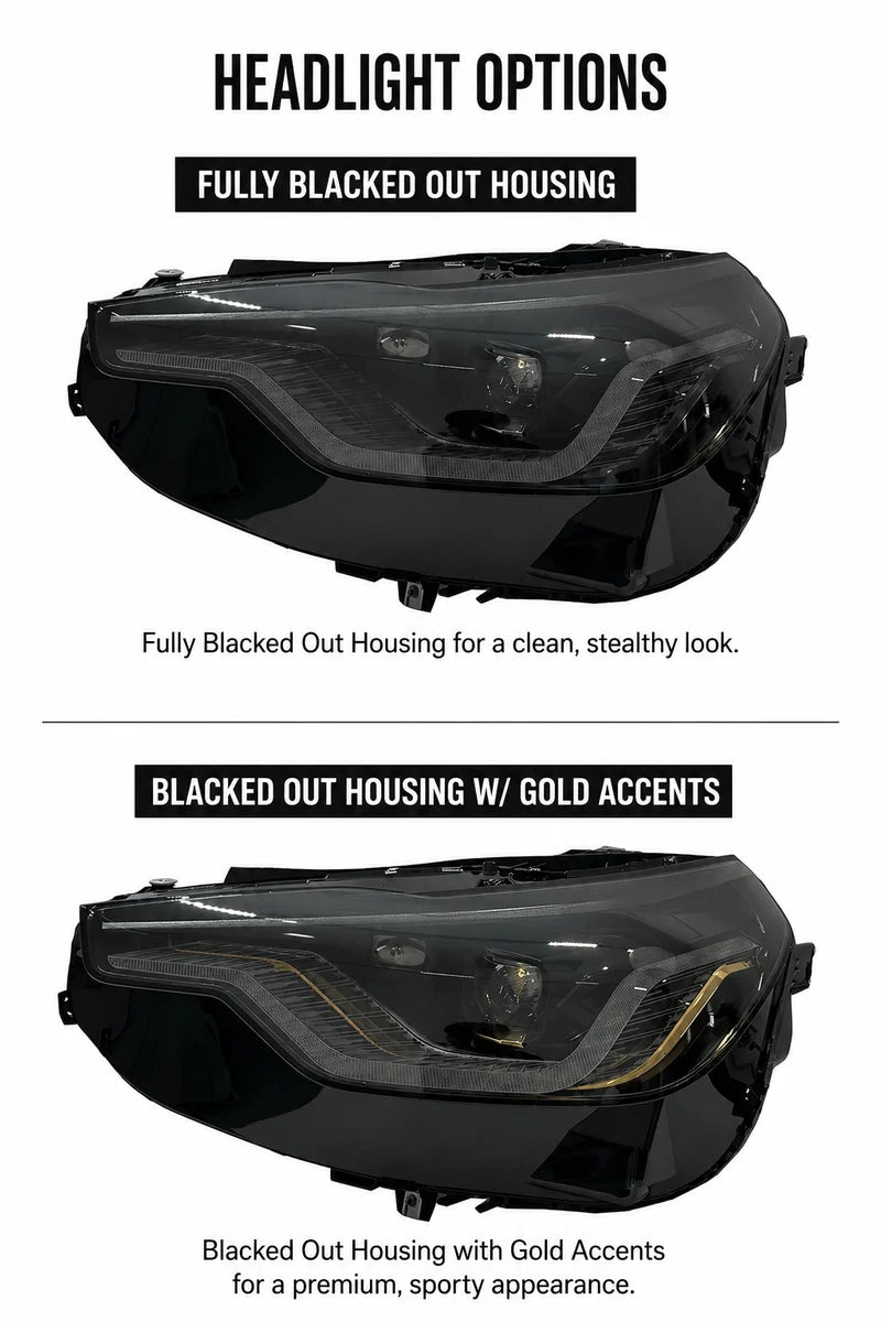 Laser Style Switchable DRL Headlights | BMW G42 2 Series | G87 M2
