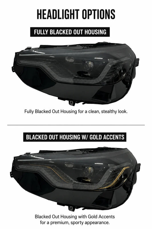 Laser Style Switchable DRL Headlights | BMW G42 2 Series | G87 M2