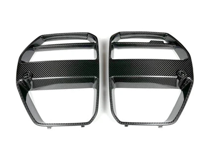 V Style Dry Carbon Fiber Front Grille | BMW G80 M3 | G82 M4