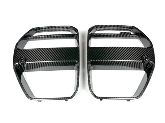 V Style Dry Carbon Fiber Front Grille | BMW G80 M3 | G82 M4