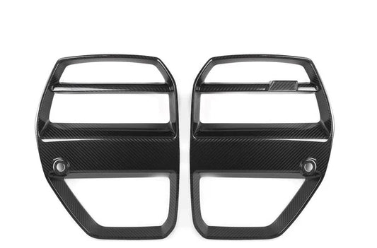 V Style Dry Carbon Fiber Front Grille | BMW G80 M3 | G82 M4