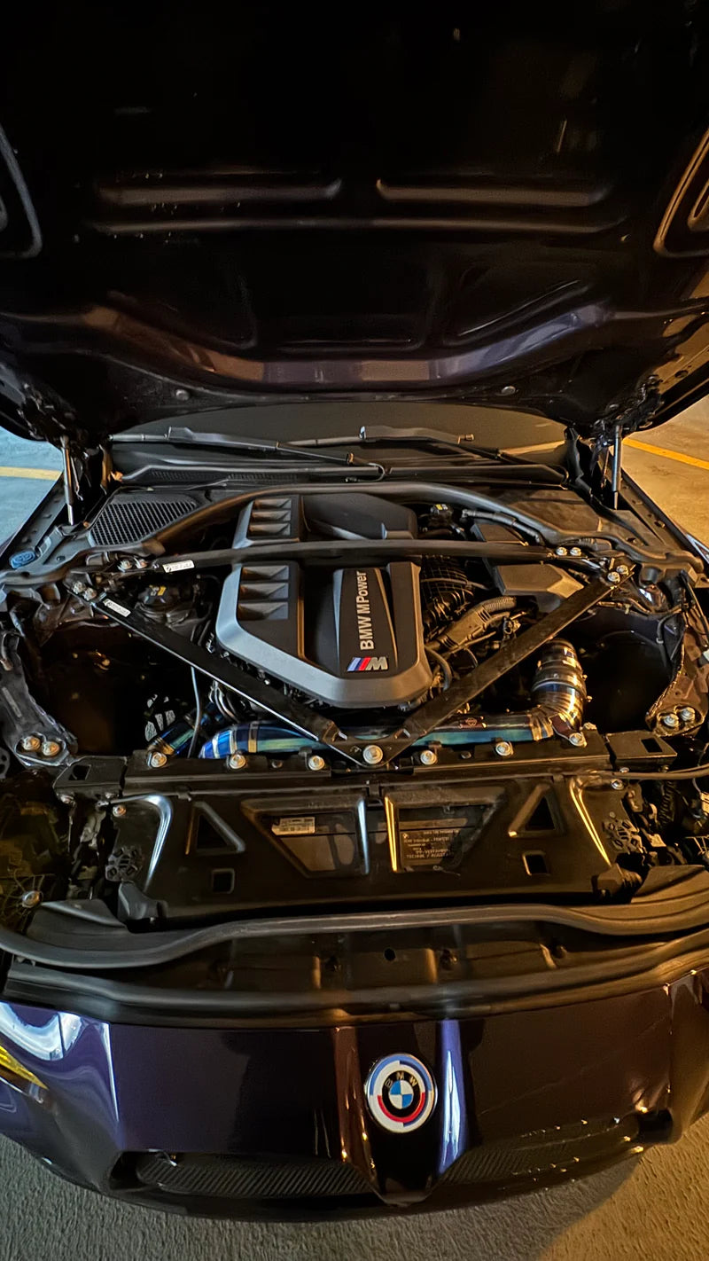 S58 G8X Titanium Front Mount Intake | BMW G80 M3 G82/G83 M4 G87 M2