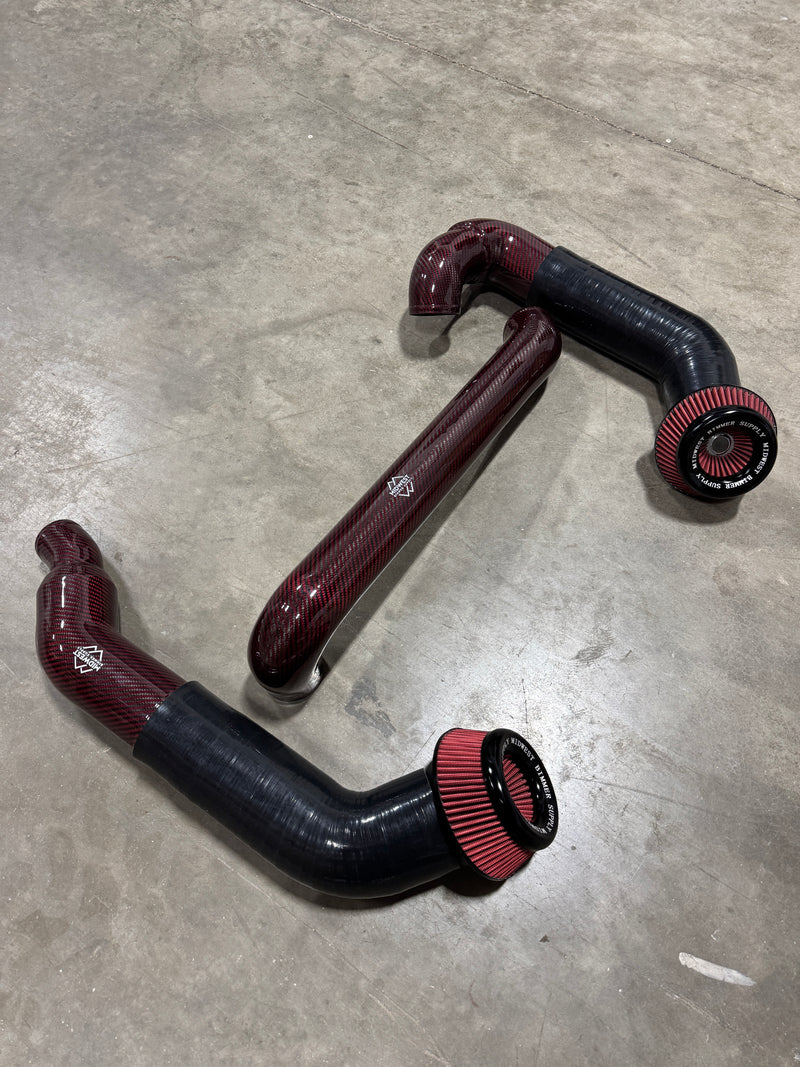 S58 G8X Carbon Fiber Front Mount Intakes | BMW G80 M3 G82/G83 M4 G87 M2