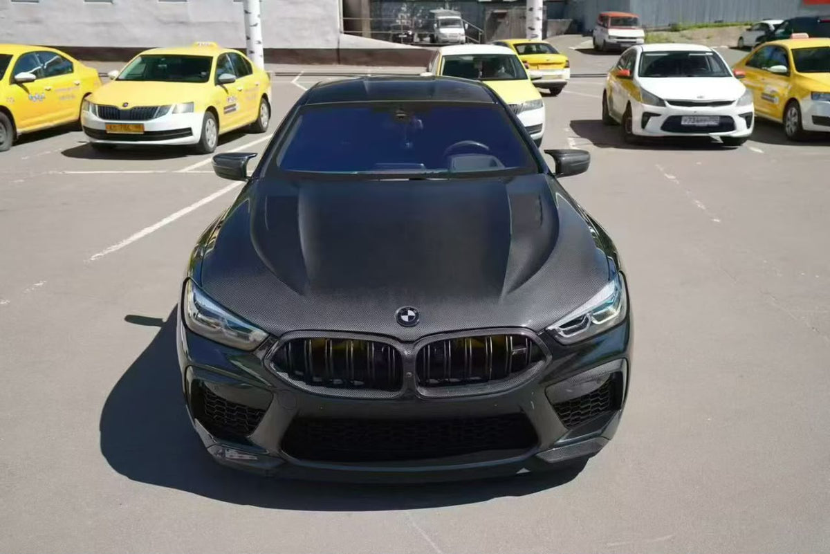 BMW 8 Series G14/G15/G16 V-Vent Style Carbon Fiber Hood | 840i / M850i / M8