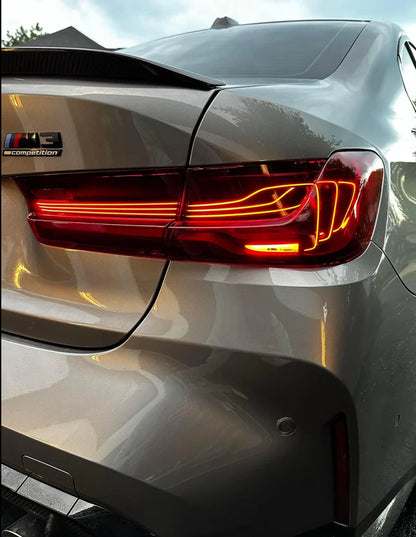 CSL Style Laser Tail Lights | BMW G80 M3 | G20 3-Series