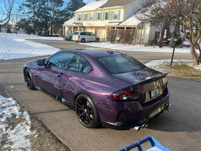 Carbon Fiber M-Performance Style Trunk Spoiler | BMW G87 M2 | G42 2-Series