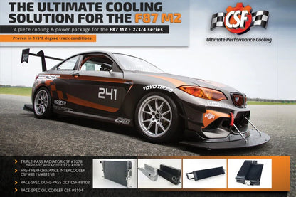 CSF BMW F87 M2 Race-Spec Oil Cooler | N55