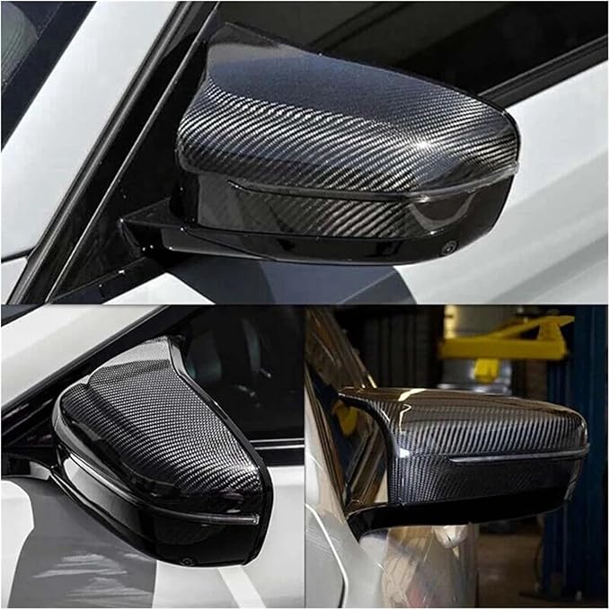 M Style Dry Carbon Fiber Mirror Covers | BMW F90 M5 (2018–2023)