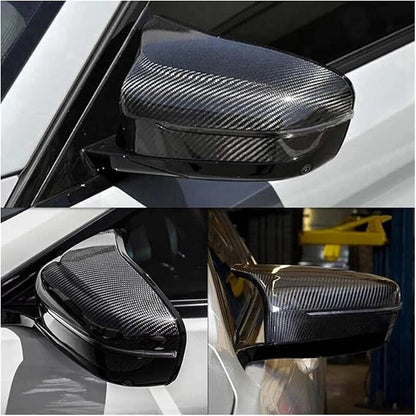 M Style Dry Carbon Fiber Mirror Covers | BMW F90 M5 (2018–2023)