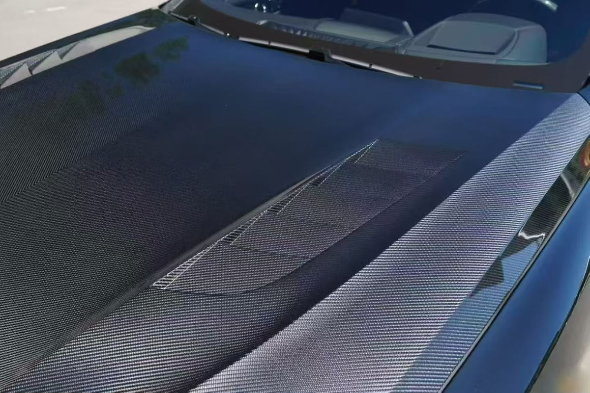 BMW 8 Series G14/G15/G16 V-Vent Style Carbon Fiber Hood | 840i / M850i / M8