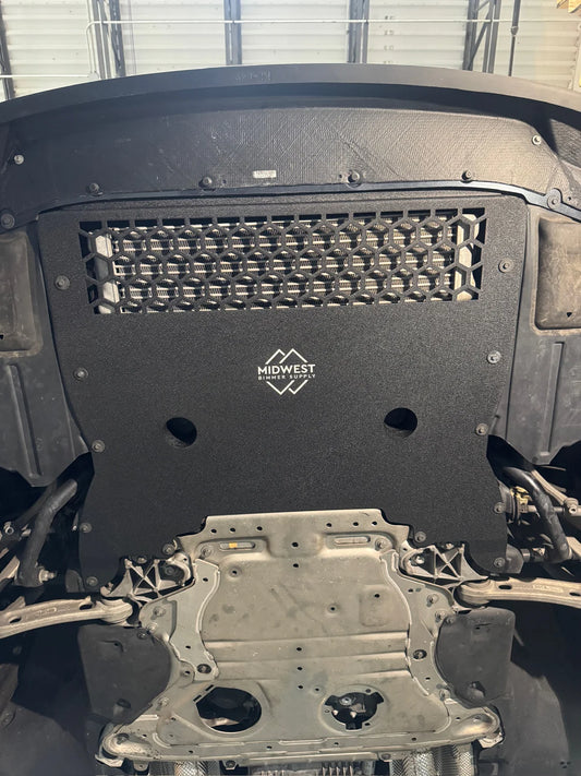 MBS F90 M5 Aluminum Skid Plate - BMW F90 M5