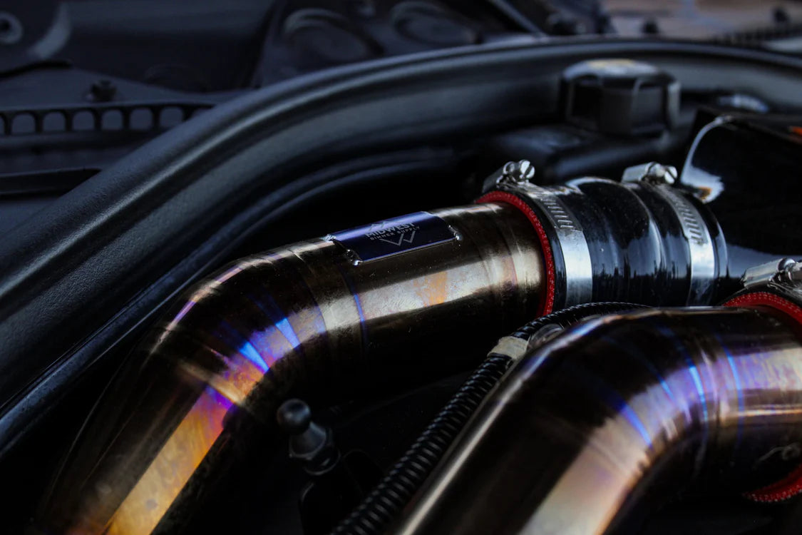 S55 Titanium Charge Pipe + J Pipe Combo | BMW F80 M3 | F82/F83 M4 | F87 M2 Competition