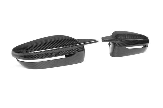 G8X Style Dry Carbon Fiber Mirror Caps | BMW G-Series