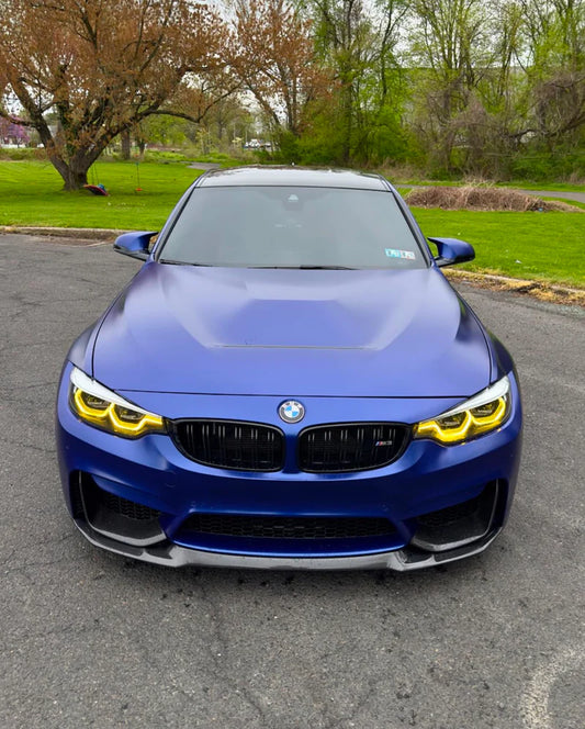 Carbon Fiber MP Style Front Bumper Splitters | BMW F80 M3 | F82/F83 M4