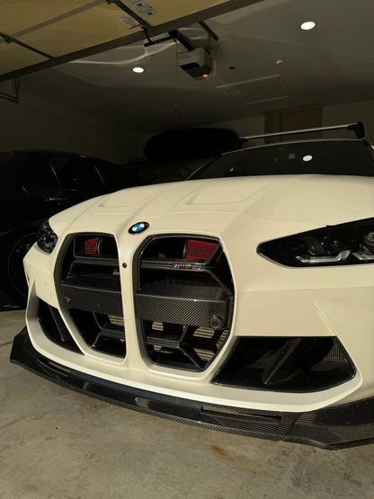 CSL Style Dry Carbon Fiber Front Grille Without ACC | BMW G80 M3 | G82/G83 M4
