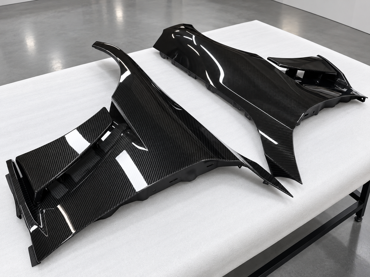 BMW G87 M2 Carbon Fiber Front Fenders | Uproar Customs