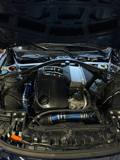 S55 Titanium Front Mount Intakes | BMW F87 M2 Competition | F80 M3 | F82/F83 M4