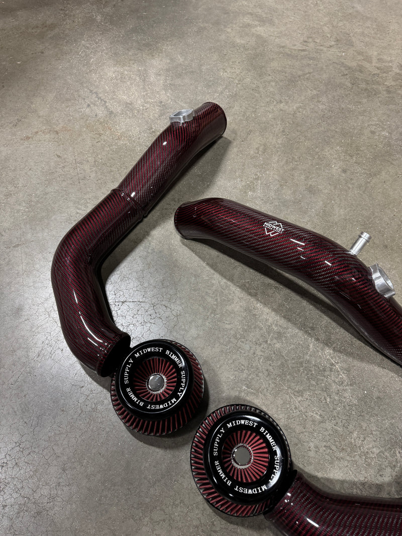 S55 Carbon Fiber Front Mount Intakes | BMW F80 M3 | F82/F83 M4 | F87 M2 Competition