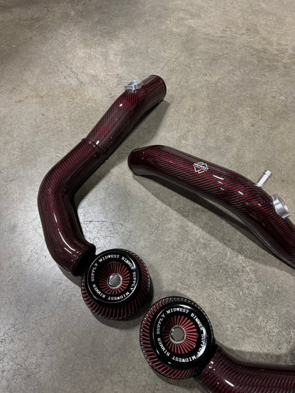 S55 Carbon Fiber Front Mount Intakes | BMW F80 M3 | F82/F83 M4 | F87 M2 Competition