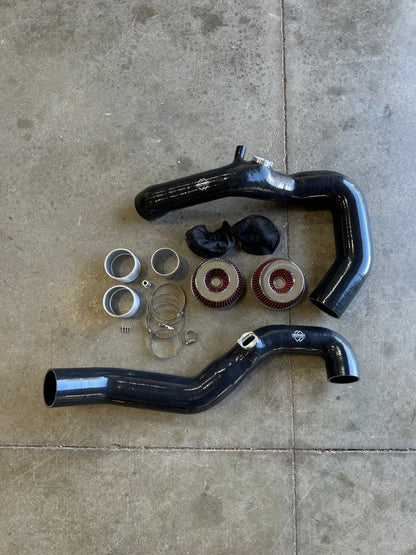 S55 Front Mount Silicone Intakes | BMW F87 M2 Competition | F80 M3 | F82/F83 M4