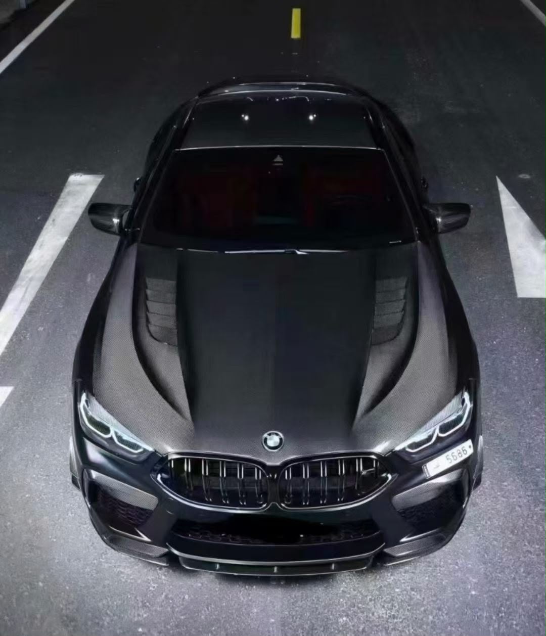 BMW 8 Series G14/G15/G16 V-Vent Style Carbon Fiber Hood | 840i / M850i / M8