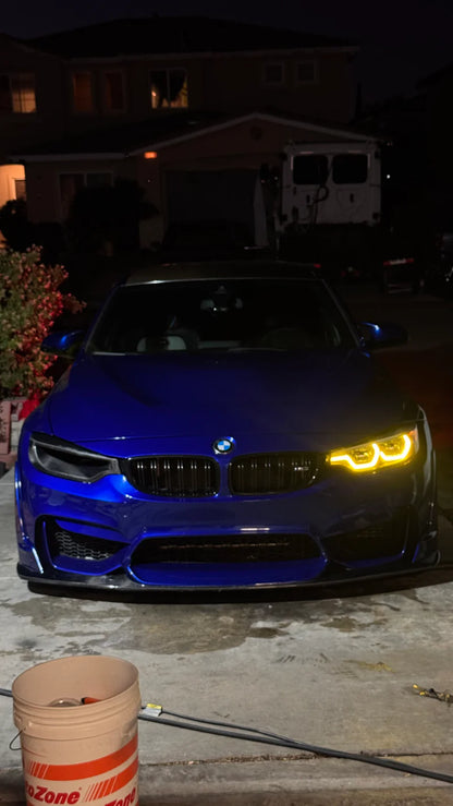 Carbon Fiber Headlight Delete | BMW F80 M3 | F82/F83 M4 | F32 4-Series