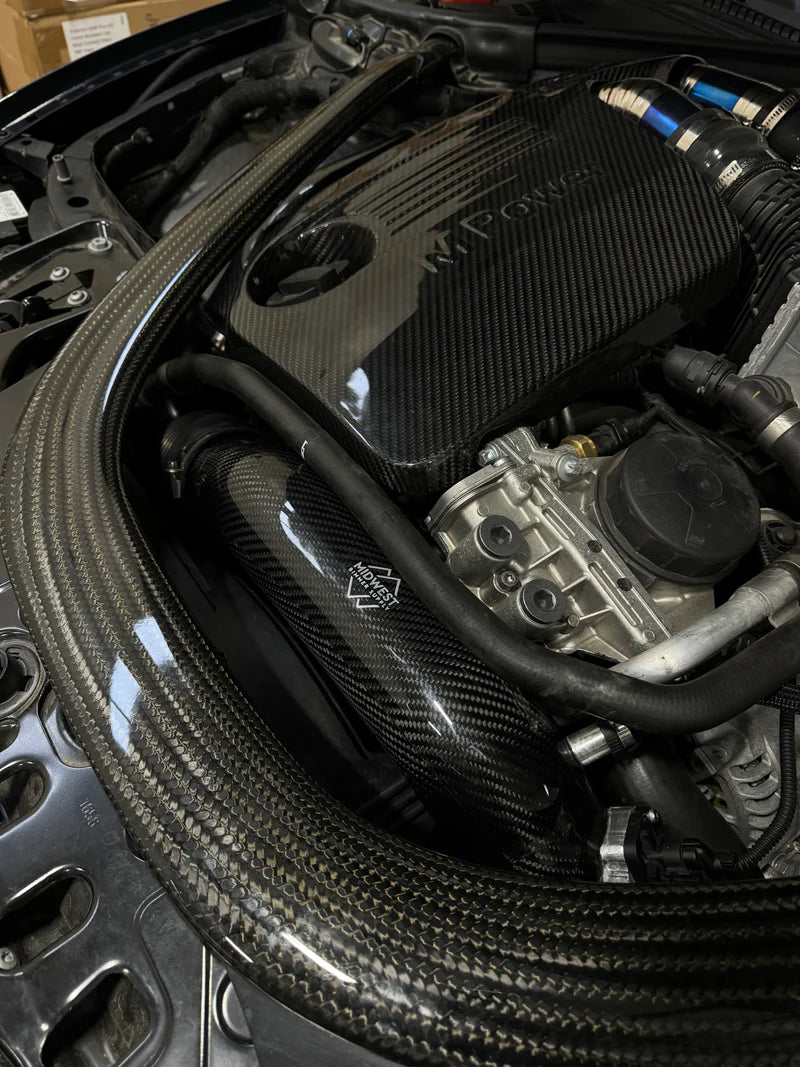S55 Carbon Fiber Front Mount Intakes | BMW F80 M3 | F82/F83 M4 | F87 M2 Competition