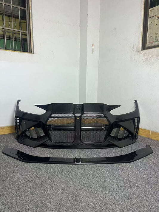 BMW G80 M3 / G82 M4 Full Dry Carbon Fiber Front Bumper