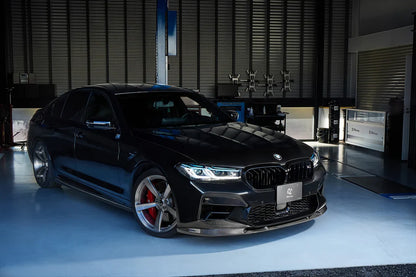 F90 M5 3D Style Carbon Fiber Front Lip - BMW F90 M5 LCI