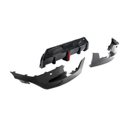 Carbon Fiber Rear Diffuser with LED Brake Light | BMW G42 2 Series M Sport