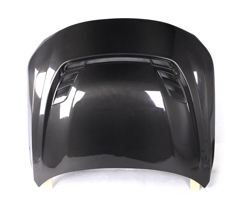 N Style Vented Dry Carbon Fiber Hood | BMW G42 2 Series | G87 M2