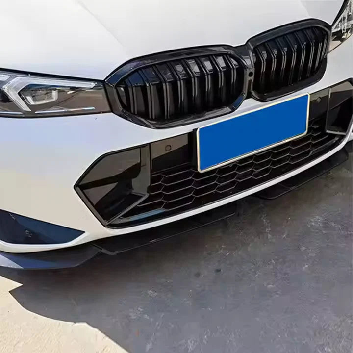 M Performance Style Gloss Black Front Lip | BMW 3-Series (G20 LCI M Sport)