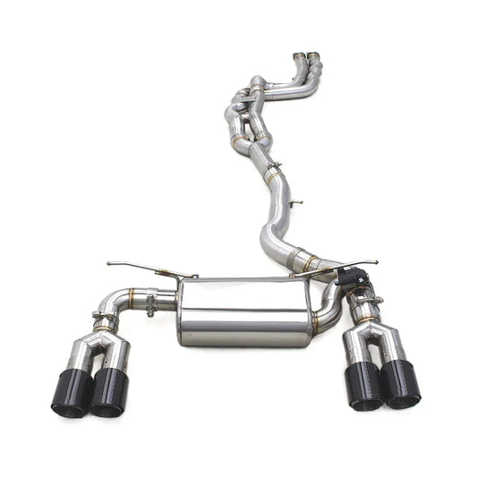 Valved Exhaust System | BMW M2 F87 N55 | Stainless Steel / Titanium