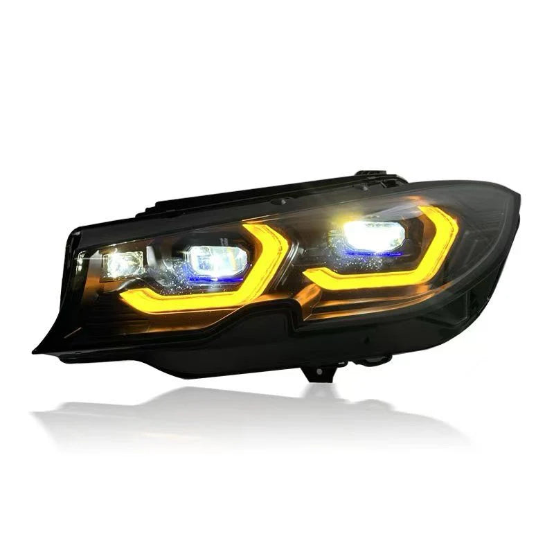 G8X Laser Style Switchable White & Yellow LED Headlights | BMW 3-Series (G20 Pre-LCI)