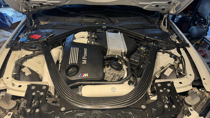 S55 Front Mount Silicone Intakes | BMW F87 M2 Competition | F80 M3 | F82/F83 M4