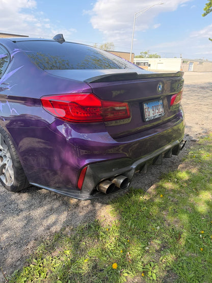 3D Style Carbon Fiber Rear Diffuser | BMW F90 M5 (2018–2023)