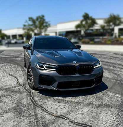 V Style Dry Carbon Fiber Hood | BMW F90 M5 | G30 5-Series