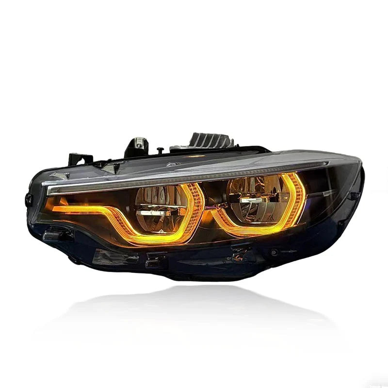 V3 IKON Tri-Color Switchable DRL Headlights | BMW M3 F80 | M4 F82/F83 | 4-Series F32/F33/F36