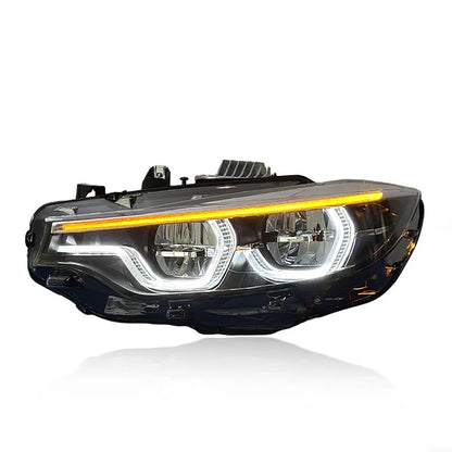 V3 IKON Tri-Color Switchable DRL Headlights | BMW M3 F80 | M4 F82/F83 | 4-Series F32/F33/F36