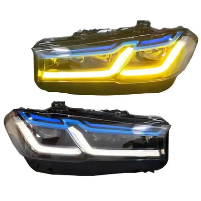 G30 LCI Style LED Switchback Headlights | BMW F90 M5 | G30/G38 5-Series
